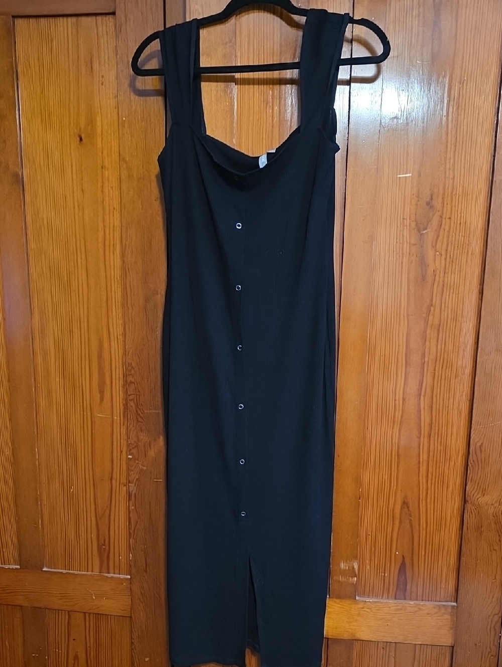 ASOS Black Button-Front Women's Dress